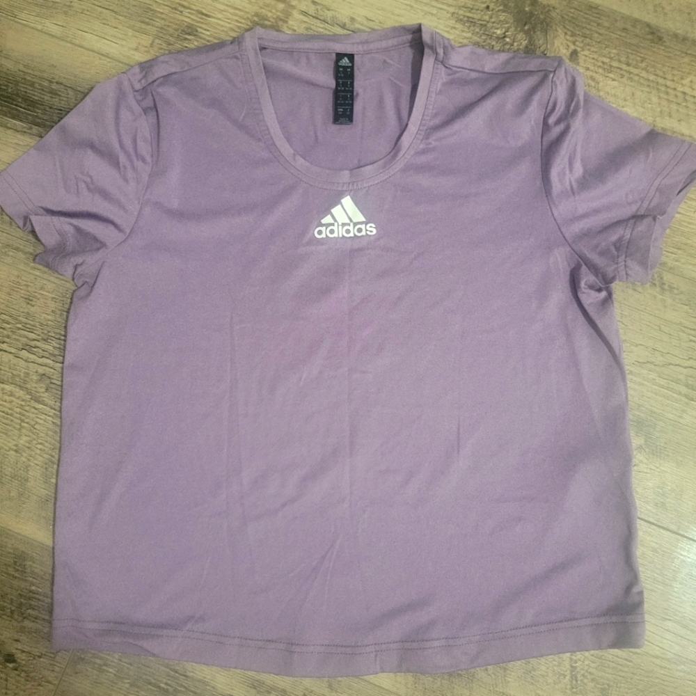 Womens Adidas Crop Tee